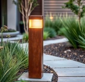Corten Steel Garden Light
